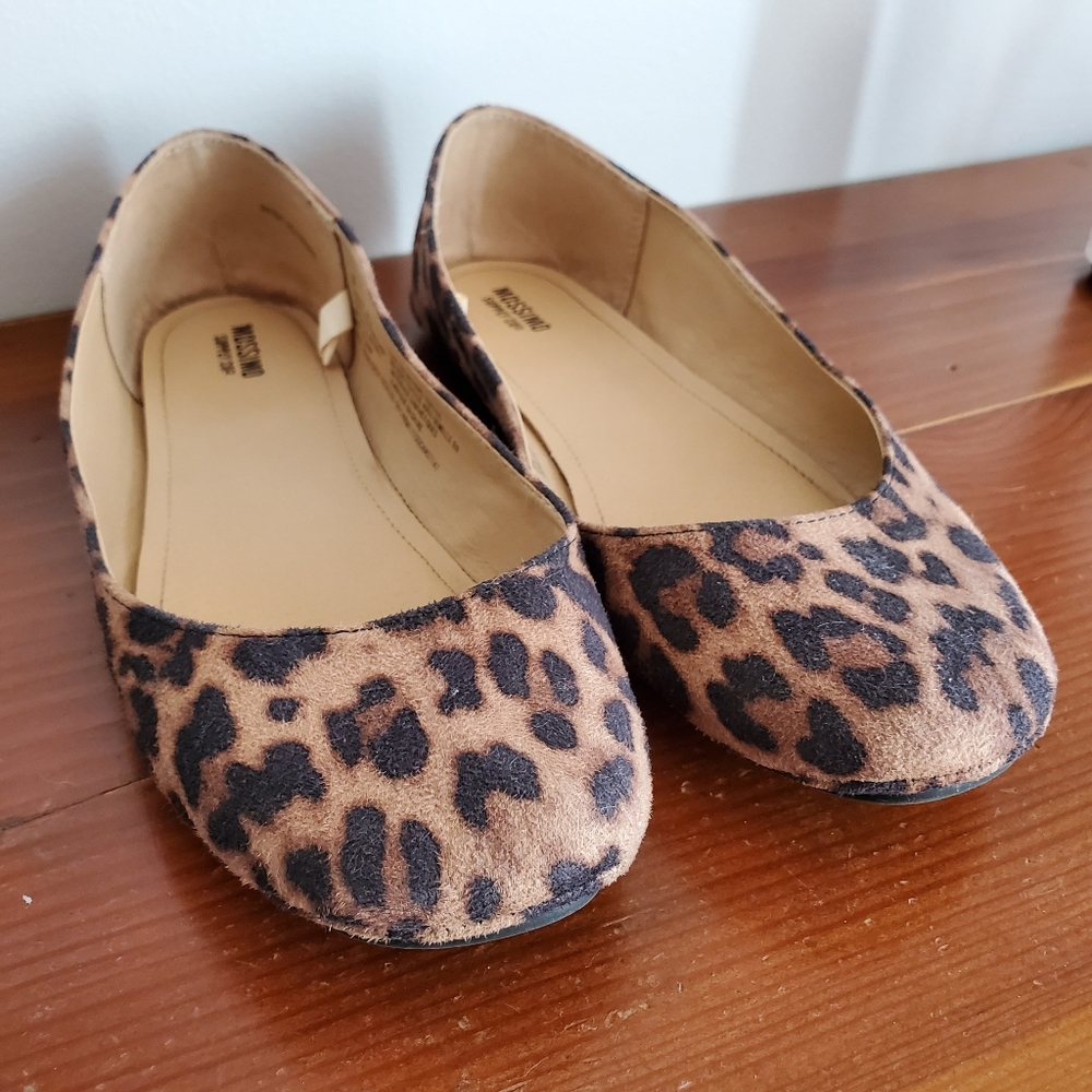 Leopard Print Flats